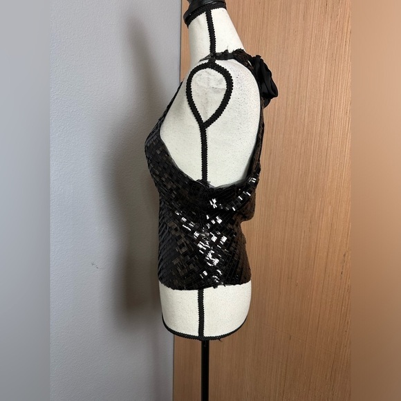 Free People Black Disco Fever Cami, Size Medium (v) - Picture 7 of 15